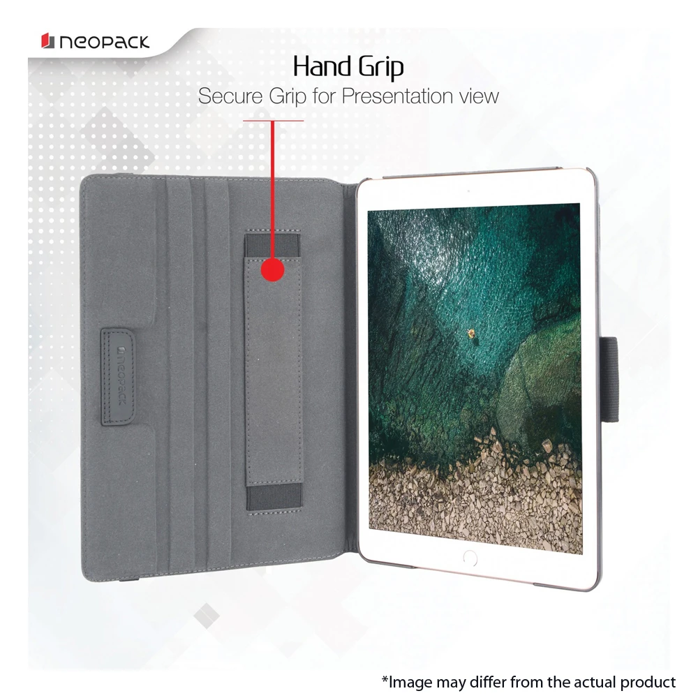 Neopack 360 Degree Rotation Swivo Tablet Case For IPad Air, IPad Air 2, IPad Pro 9.7 (2019 Model), Black PAD AIR1/2 & PRO 9(491229109) 4 Neopack 360 Degree Rotation Swivo Tablet Case For IPad Air, IPad Air 2, IPad Pro 9.7 (2019 Model), Black PAD AIR1/2 & PRO 9(491229109) - Image 2