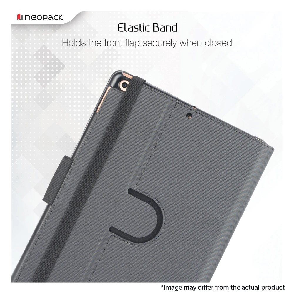 Neopack 360 Degree Rotation Swivo Tablet Case For IPad Air, IPad Air 2, IPad Pro 9.7 (2019 Model), Black PAD AIR1/2 & PRO 9(491229109) 7 Neopack 360 Degree Rotation Swivo Tablet Case For IPad Air, IPad Air 2, IPad Pro 9.7 (2019 Model), Black PAD AIR1/2 & PRO 9(491229109) - Image 5
