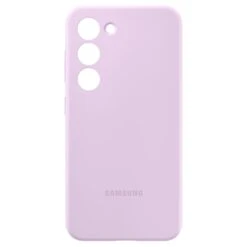 Samsung Silicone Mobile Case For Samsung Galaxy S23, Lavender EF-PS911TVEGIN(493665156)