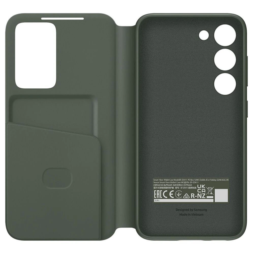 Samsung Smart View Wallet Case For Samsung Galaxy S23, Green EF-ZS911CGEGIN(493665182) 4 Samsung Smart View Wallet Case For Samsung Galaxy S23, Green EF-ZS911CGEGIN(493665182) - Image 2