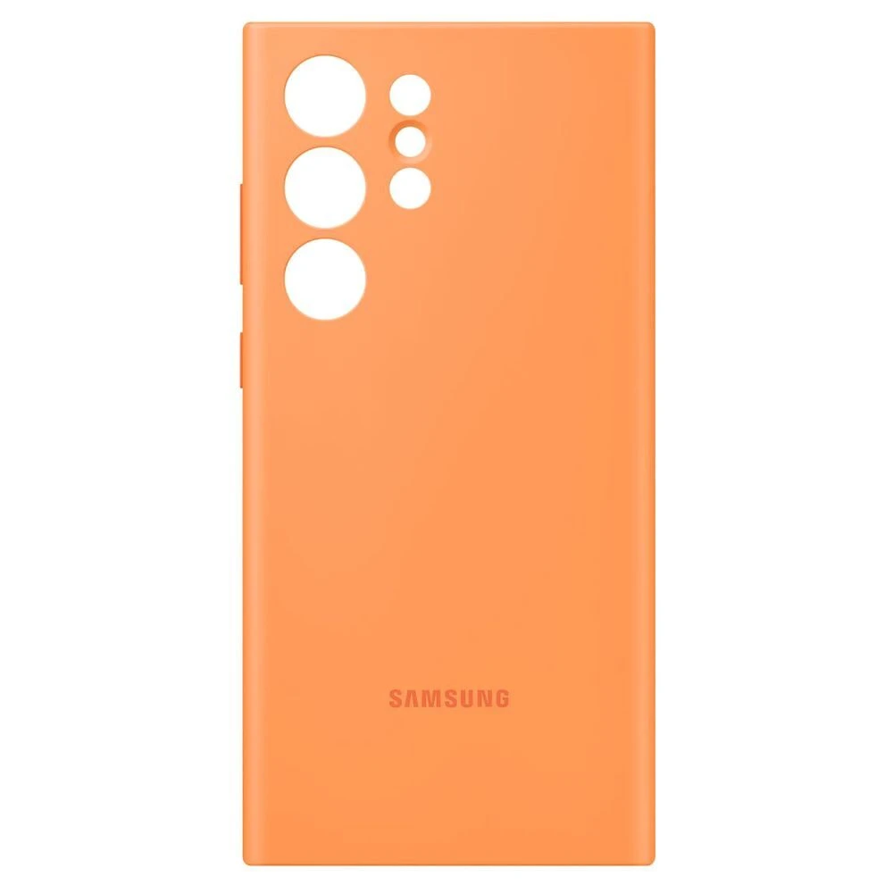 Samsung Silicone Mobile Case For Samsung Galaxy S23 Ultra, Orange EF-PS918TOEGIN(493665171) 3 Samsung Silicone Mobile Case For Samsung Galaxy S23 Ultra, Orange EF-PS918TOEGIN(493665171)