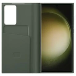 Samsung Smart View Wallet Case For Samsung Galaxy S23 Ultra, Green EF-ZS918CGEGIN(493665188) -Smart Bag Shop Samsung S23 Ultra MCase 493665188 i 3 1200Wx1200H