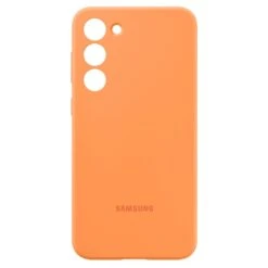Samsung Silicone Mobile Case For Samsung Galaxy S23 Plus, Orange EF-PS916TOEGIN(493665150)