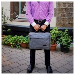 Stuffcool Magnus Laptop Bag For 40.64 Cm (16 Inch) MacBook Pro And 39.62 Cm (15.6 Inch) Laptops With Front Zipper Compartment, Grey, MGSLBG156(493177618) -Smart Bag Shop Stuffcool MGSLBG156 Laptop Backpack 493177618 i 4 1200Wx1200H