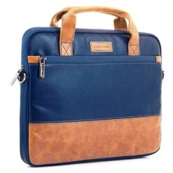 Stuffcool Lush Laptop Bag For 35.56 Cm (14 Inch) MacBook Pro, Blue And Brown, VGSLBG14(493177615) -Smart Bag Shop Stuffcool VGSLBG14 Laptop Backpack 493177615 i 3 1200Wx1200H
