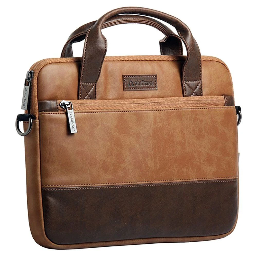 Stuffcool Lush Laptop Bag For 35.56 Cm (14 Inch) MacBook Pro, Brown And Dark Brown, VGSLBG14(493177616) 4 Stuffcool Lush Laptop Bag For 35.56 Cm (14 Inch) MacBook Pro, Brown And Dark Brown, VGSLBG14(493177616) - Image 2