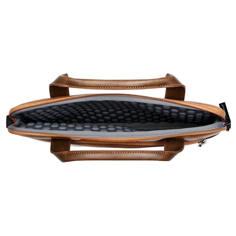 Stuffcool Lush Laptop Bag For 35.56 Cm (14 Inch) MacBook Pro, Brown And Dark Brown, VGSLBG14(493177616) 7 Stuffcool Lush Laptop Bag For 35.56 Cm (14 Inch) MacBook Pro, Brown And Dark Brown, VGSLBG14(493177616) - Image 5