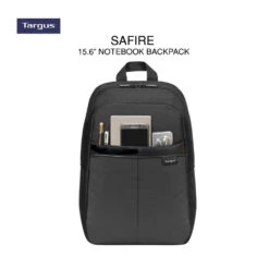 Targus Safire TSB883-70 Laptop Backpack, Black(491332702)