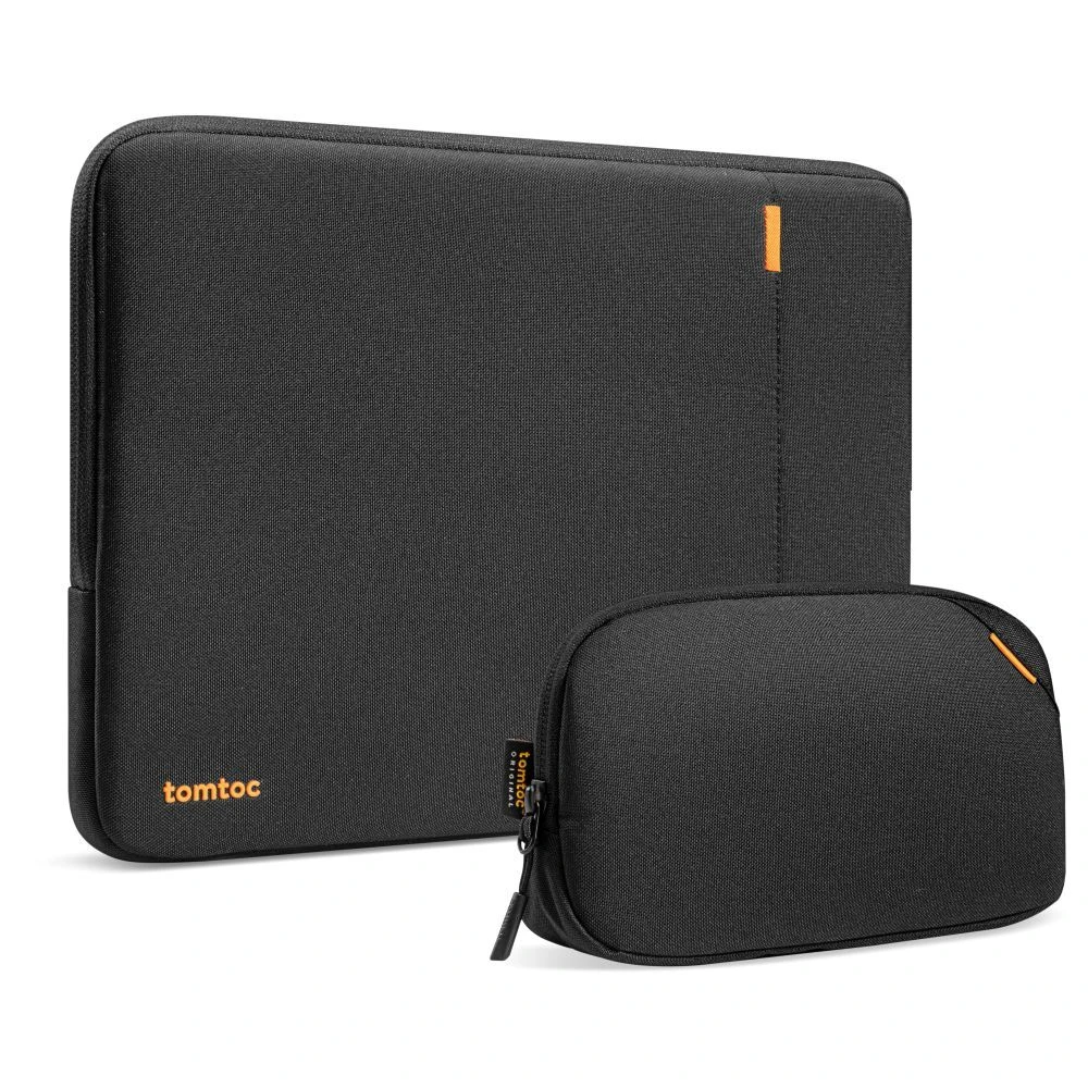 Tomtoc Defender Laptop Sleeve For Up To 38 Cm (15 Inch) Laptop With Safeguard Laptop Bottom Corner, Grey A13-C01G01(493665231) 4 Tomtoc Defender Laptop Sleeve For Up To 38 Cm (15 Inch) Laptop With Safeguard Laptop Bottom Corner, Grey A13-C01G01(493665231) - Image 2