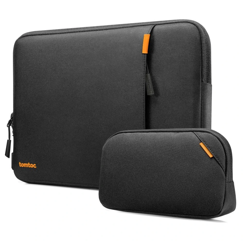 Tomtoc Defender Laptop Sleeve For Up To 38 Cm (15 Inch) Laptop With Safeguard Laptop Bottom Corner, Grey A13-C01G01(493665231) 5 Tomtoc Defender Laptop Sleeve For Up To 38 Cm (15 Inch) Laptop With Safeguard Laptop Bottom Corner, Grey A13-C01G01(493665231) - Image 3