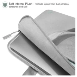 Tomtoc Laptop Handbag With Spill Resistant Surface Coating, Silver A21-C01S(493665233) -Smart Bag Shop Tomtoc A21 C01S Sleeve 493665233 i 4 1200Wx1200H