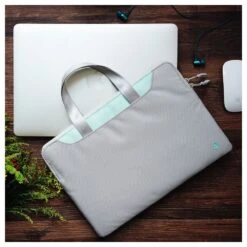 Tomtoc Laptop Handbag With Spill Resistant Surface Coating, Silver A21-C01S(493665233) -Smart Bag Shop Tomtoc A21 C01S Sleeve 493665233 i 6 1200Wx1200H