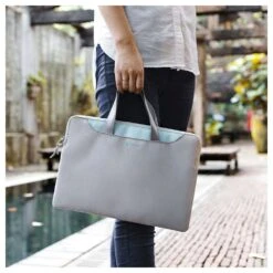 Tomtoc Laptop Handbag With Spill Resistant Surface Coating, Silver A21-C01S(493665233) -Smart Bag Shop Tomtoc A21 C01S Sleeve 493665233 i 8 1200Wx1200H