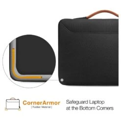 Tomtoc Defender Laptop Handbag For Up To 35.56 Cm (14 Inch) Laptop With 360 Degree Superior Protection, Black A22D2D1(493665238) 15 Tomtoc Defender Laptop Handbag For Up To 35.56 Cm (14 Inch) Laptop With 360 Degree Superior Protection, Black A22D2D1(493665238) -Smart Bag Shop Tomtoc A22D2D1 Sleeve 493665238 i 5 1200Wx1200H