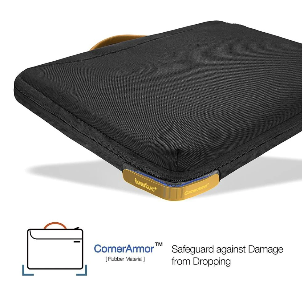 Tomtoc Defender Laptop Handbag For Up To 35.56 Cm (14 Inch) Laptop With 360 Degree Superior Protection, Black A22D2D1(493665238) 10 Tomtoc Defender Laptop Handbag For Up To 35.56 Cm (14 Inch) Laptop With 360 Degree Superior Protection, Black A22D2D1(493665238) - Image 8
