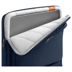 Tomtoc Versatile Laptop Shoulder Bag For Up To 35.56 Cm (14 Inch) Laptop With 360 Degree Superior Protection, Navy Blue A42-C01B01(493665244) -Smart Bag Shop Tomtoc A42 C01B01 Sleeve 493665244 i 6 1200Wx1200H