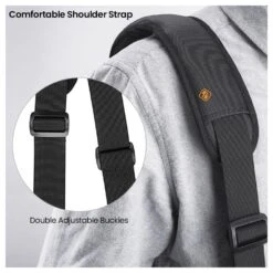 Tomtoc Defender Laptop Shoulder Bag For Up To 35.56 Cm (14 Inch) Laptop With 360 Degree Superior Protection, Black A42-C01D(493665243) -Smart Bag Shop Tomtoc A42 C01D Sleeve 493665243 i 8 1200Wx1200H