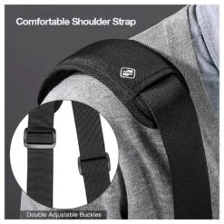 Tomtoc Defender Laptop Shoulder Bag For Up To 40.64 Cm (16 Inch) Laptop With Comfortable Shoulder Strap, Black A50-E01D(493665250) -Smart Bag Shop Tomtoc A50 E01D Sleeve 493665250 i 5 1200Wx1200H