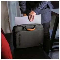 Tomtoc Defender Laptop Shoulder Bag For Up To 40.64 Cm (16 Inch) Laptop With Comfortable Shoulder Strap, Black A50-E01D(493665250) -Smart Bag Shop Tomtoc A50 E01D Sleeve 493665250 i 9 1200Wx1200H