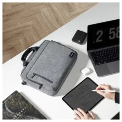 Tomtoc Defender Laptop Shoulder Bag For Up To 40.64 Cm (16 Inch) Laptop With Comfortable Shoulder Strap, Grey A50-E01G(493665251) -Smart Bag Shop Tomtoc A50 E01G Sleeve 493665251 i 8 1200Wx1200H
