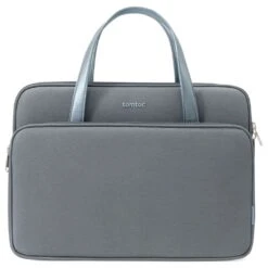 Tomtoc The Her Laptop Handbag For Up To 35.56 Cm (14 Inch) Laptop With Soft PU Leather Handle, Grey H21-C01G01(493665246)