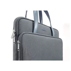 Tomtoc The Her Laptop Handbag For Up To 35.56 Cm (14 Inch) Laptop With Soft PU Leather Handle, Grey H21-C01G01(493665246) 18 Tomtoc The Her Laptop Handbag For Up To 35.56 Cm (14 Inch) Laptop With Soft PU Leather Handle, Grey H21-C01G01(493665246) -Smart Bag Shop Tomtoc H21 C01G01 Sleeve 493665246 i 8 1200Wx1200H