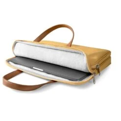 Tomtoc The Her Laptop Handbag For Up To 35.56 Cm (14 Inch) Laptop With Soft PU Leather Handle, Yellow H21-C01Y01(493665248) 16 Tomtoc The Her Laptop Handbag For Up To 35.56 Cm (14 Inch) Laptop With Soft PU Leather Handle, Yellow H21-C01Y01(493665248) -Smart Bag Shop Tomtoc H21 C01Y01 Sleeve 493665248 i 6 1200Wx1200H
