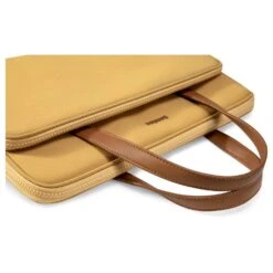 Tomtoc The Her Laptop Handbag For Up To 35.56 Cm (14 Inch) Laptop With Soft PU Leather Handle, Yellow H21-C01Y01(493665248) 17 Tomtoc The Her Laptop Handbag For Up To 35.56 Cm (14 Inch) Laptop With Soft PU Leather Handle, Yellow H21-C01Y01(493665248) -Smart Bag Shop Tomtoc H21 C01Y01 Sleeve 493665248 i 7 1200Wx1200H