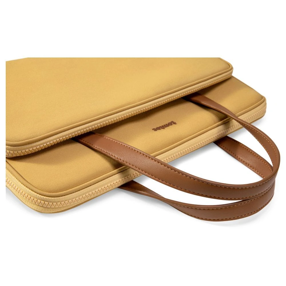 Tomtoc The Her Laptop Handbag For Up To 35.56 Cm (14 Inch) Laptop With Soft PU Leather Handle, Yellow H21-C01Y01(493665248) 9 Tomtoc The Her Laptop Handbag For Up To 35.56 Cm (14 Inch) Laptop With Soft PU Leather Handle, Yellow H21-C01Y01(493665248) - Image 7