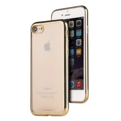 VIVA MADRID Metalico Flex Mobile Case For IPhone 7 Plus, Champagne Gold(491315459)